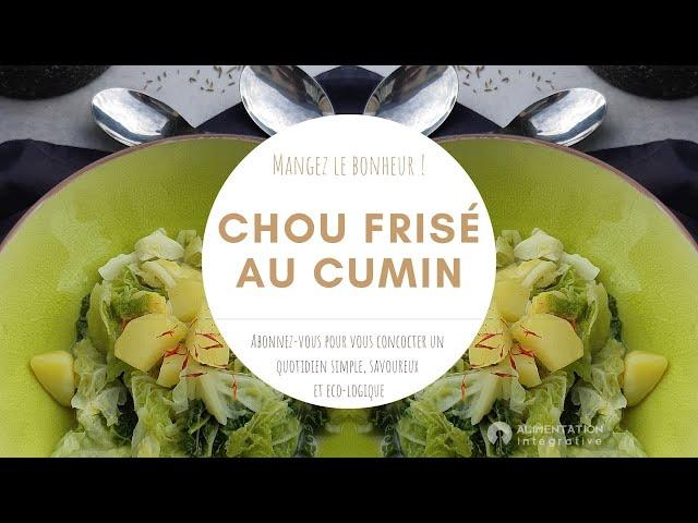 Chou frise au cumin