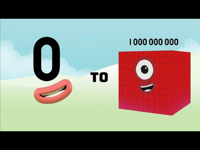 Numberblocks | Numbers 0 to 1,000,000,000 | Learn To Count (BONUS AT THE START!)