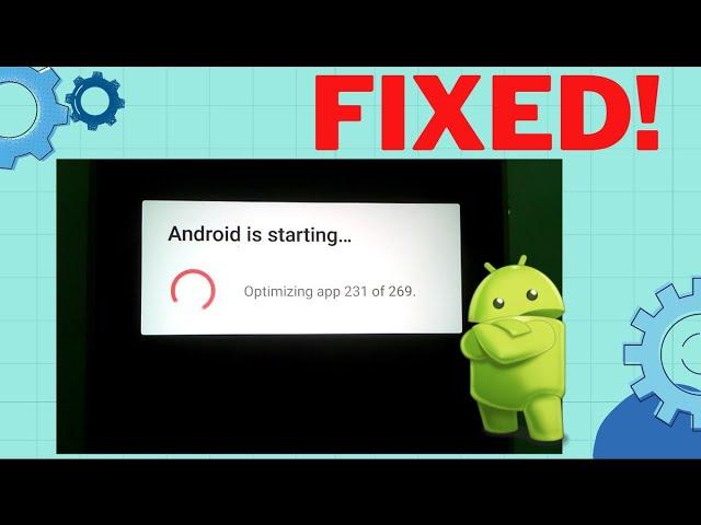 Fix Android Is Starting...Optimizing App Problem | Android Is Starting Stuck | Android Data Recovery