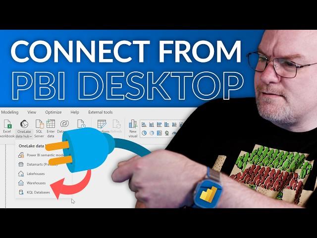 How to connect to Microsoft Fabric Items from Power BI Desktop?