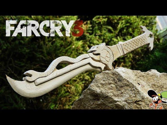 Как сделать Chinese Knife из дерева? Far Cry 3