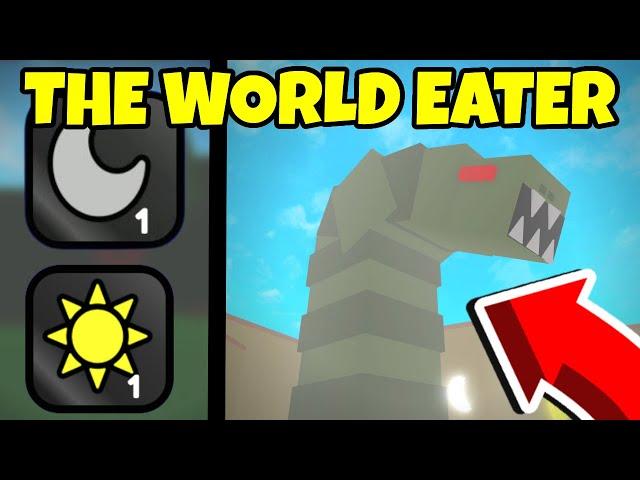 KILLING The WORLD EATER in Roblox Control Army