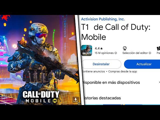 YA SALIÓ!! ACTUALIZACIÓN de la TEMPORADA 1 en COD MOBILE en VERSIÓN GLOBAL | Lobo Jz