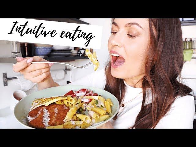 What I eat in a day! Intuitive Eating / Post Eating Disorder Recovery