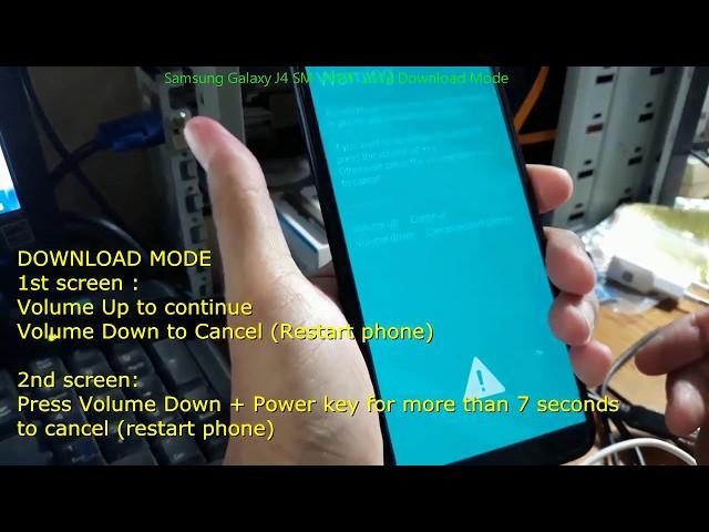 Samsung Galaxy J4 SM-J400F Download Mode