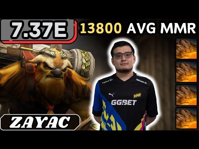 7.37e - Zayac EARTHSHAKER Soft Support Gameplay 28 ASSISTS - Dota 2 Full Match Gameplay