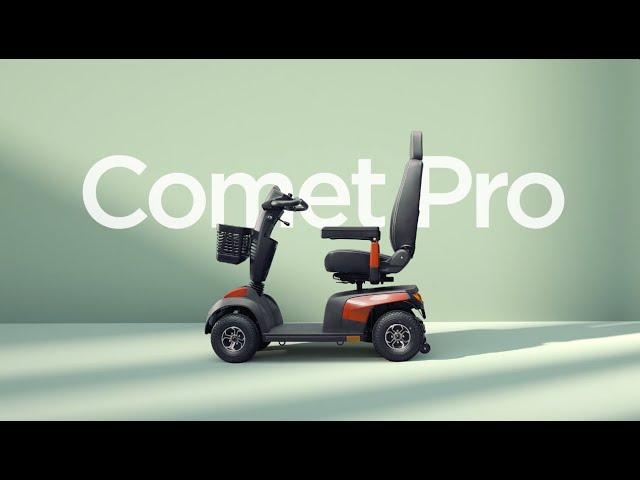 Feel the Freedom with Invacare Scooters. Discover the Comet Pro