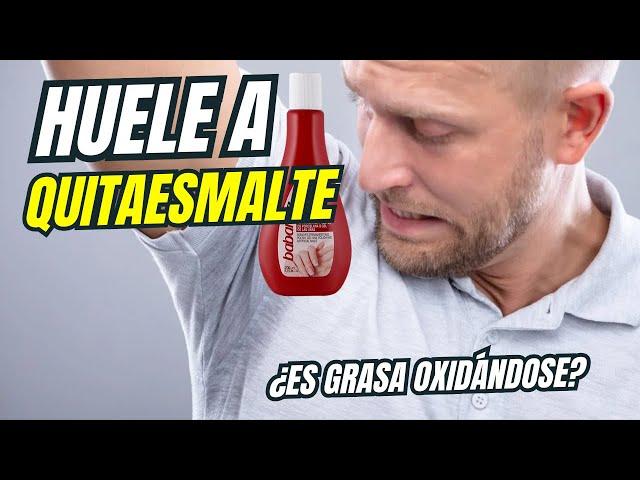 ¿POR QUÉ HUELE EL SUDOR A QUITAESMALTE O ACETONA?  LA RAZÓN FISIOLÓGICA