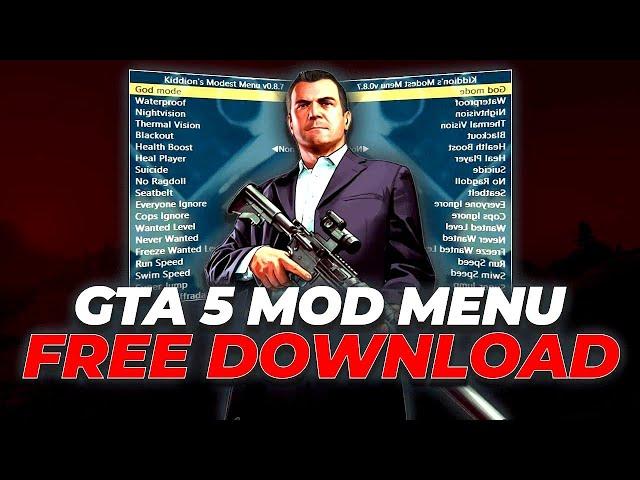 GTA V MOD MENU KIDDIONS PC 2024 | OCTOBER NEW GTA V MOD MENU 2024 | GTA V Kiddions Menu FREE