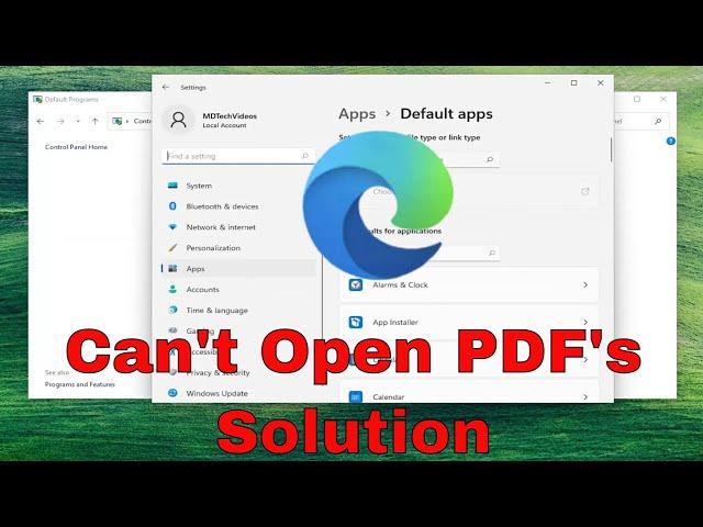 How To Fix Microsoft Edge Won't Open PDF Files