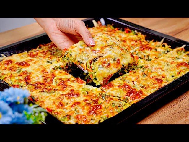 These vegetables taste better than pizza! Very tasty and quick! Dinner recipes