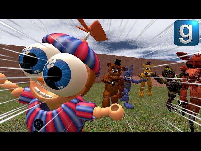 Gmod FNaF | Running from the NEW Fuppr Nextbots!!