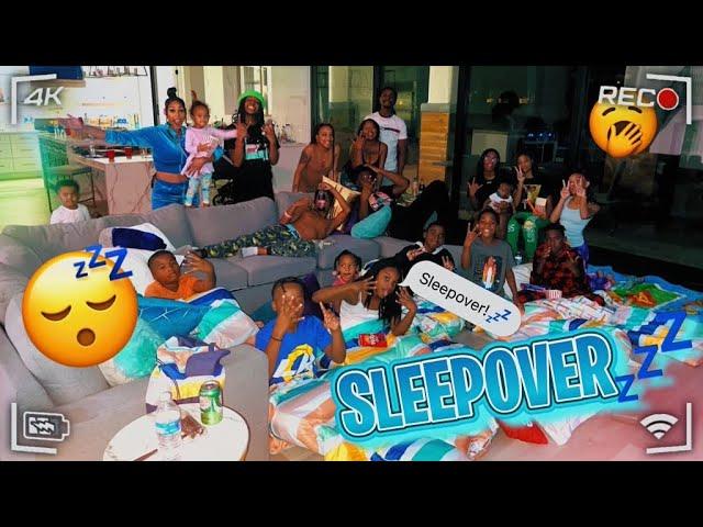 THE BIGGEST SLEEPOVER EVER!