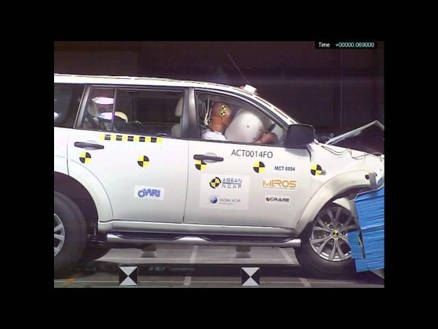 Mitsubishi Pajero Sport ASEAN NCAP crash test