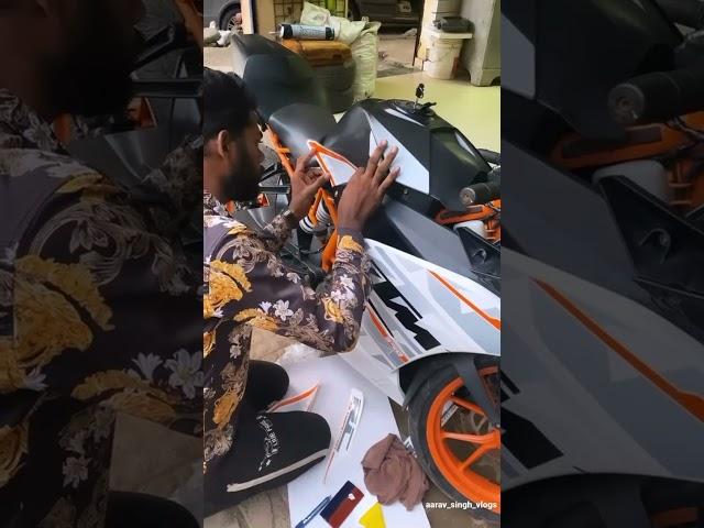 KTM RC 390 stock graphics #shorts