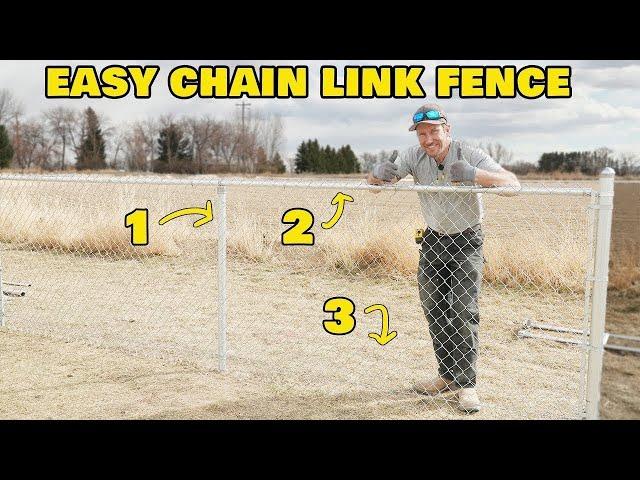 How To Install Chain Link Fence The Easy Way