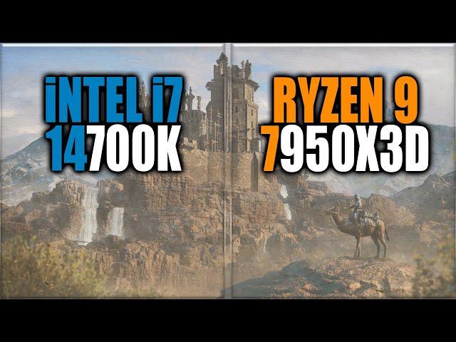 i7 14700K vs 7950X3D Benchmarks - Tested in 15 Games and Applications