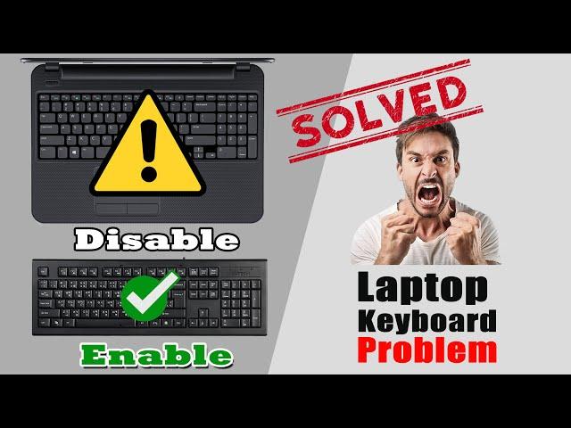 How to disable laptop keyboard || Fix Laptop Keyboard Problem