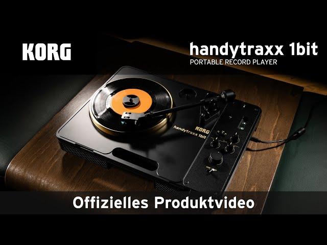 KORG handytraxx 1bit - Das ultimative Vinyl-Erlebnis mit 1-Bit-Recording