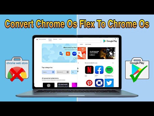 Convert Chrome OS Flex to Chrome OS | Move Chrome Os Flex To Chrome Os