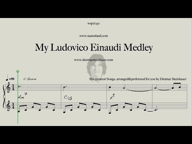 My Ludovico Medley  -  Easy Piano  -  Ludovico Einaudi