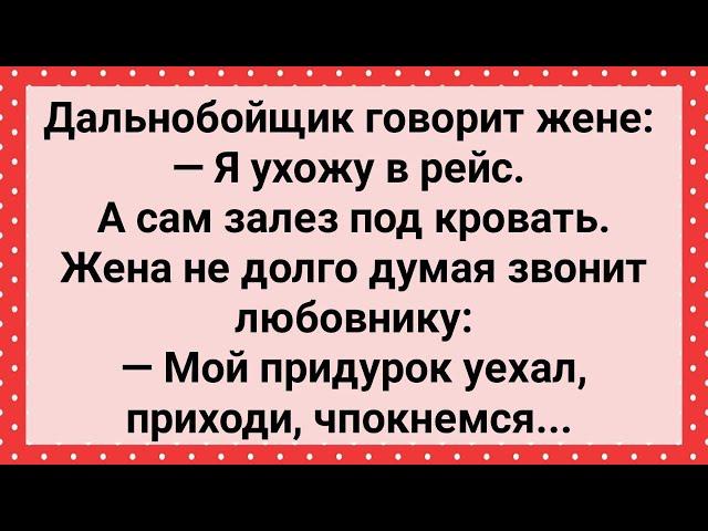 Дальнобойщик Залез Под Кровать! Сборник Свежих Анекдотов! Юмор!