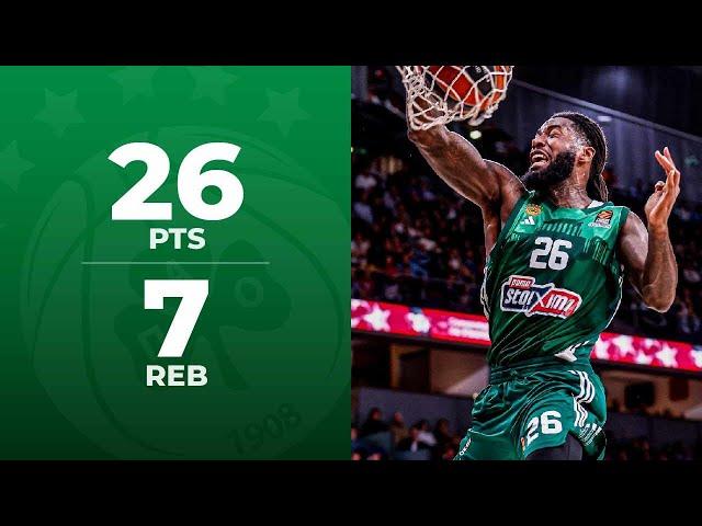 Mathias Lessort (career-high 26 points w/ dunkfest) ️ Real Madrid-Panathinaikos 86-97