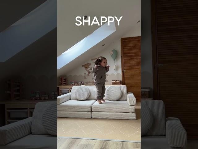 Shappy Play Sofa #playsofa #kidsroom #playtime #montessori #activeplay #spielsofa