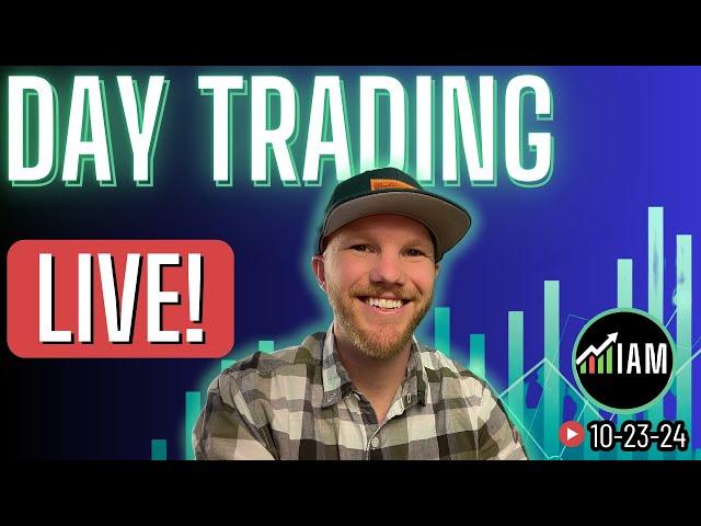 Day Trading Live!- S&P 500 / NASDAQ 10.23.2024