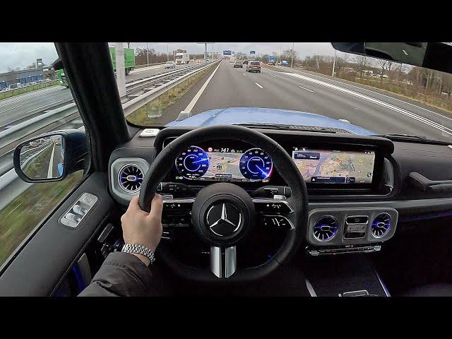 The New Electric Mercedes G Class G Wagon 2025 Test Drive