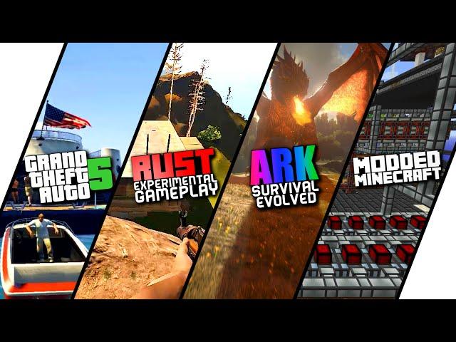 MeatyLock | Funny Moments, Rust Gameplay, Modded Minecraft, Ark Survival Evolved, GTA 5