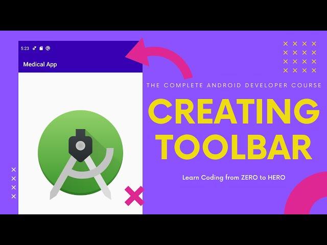 How to Add a Toolbar in Android Studio - [Android Tutorial #97]