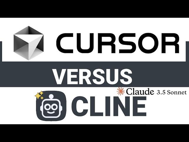 Cursor vs Cline | 240k Tokens Codebase Side-by-Side AI Coding Battle