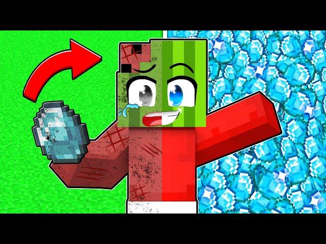 Melon's POOR to RICH Story in Minecraft!