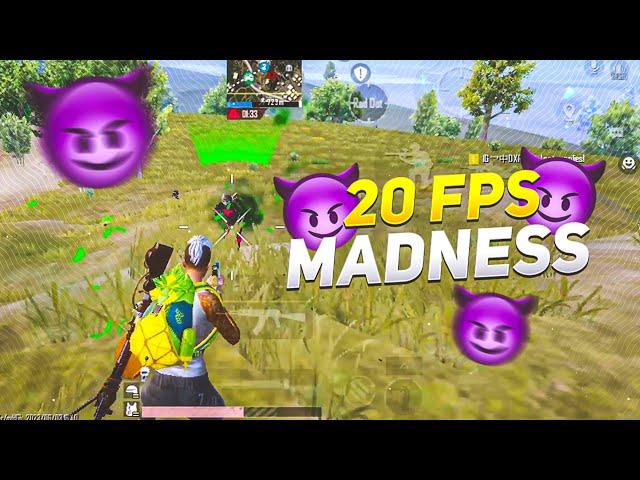 20 Fps Madness Monster Player  • Bgmi MONTAGE • Low End Device Boom Baam