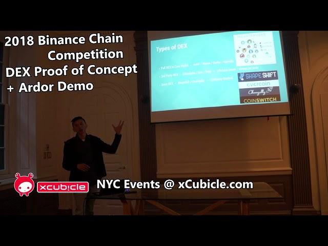 Binance Chain Decentralized Exchange Demo 2018-05 - Proof of Concept - xCubicle