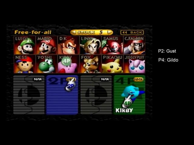 Gust (Kirby) vs Gildo (Kirby)