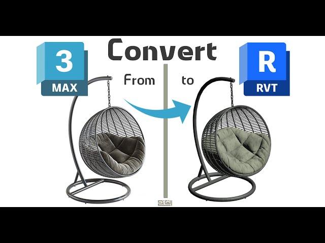 How can you convert 3d model from 3dsmax to family Revit