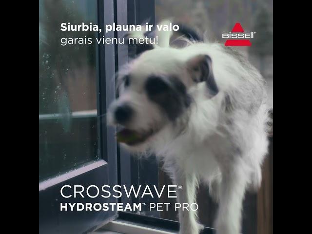 BISSELL CrossWave HydroSteam Pet Pro