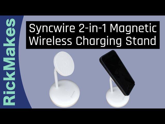 Syncwire 2-in-1 Magnetic Wireless Charging Stand