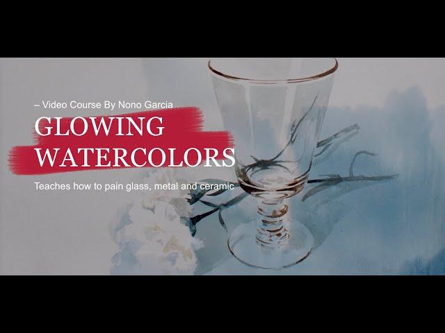 Nono Garcia's watercolor video course invitation