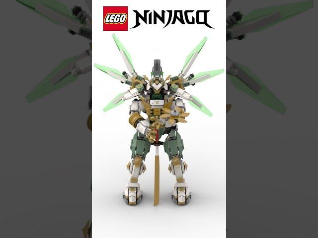 LEGO Ninjago LLoyd's Titan Mech Satisfying Building Animation