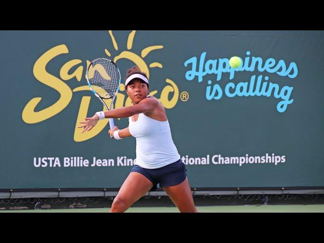 2019 USTA Girls 16/18 Nationals: Pressure Is a Privilege