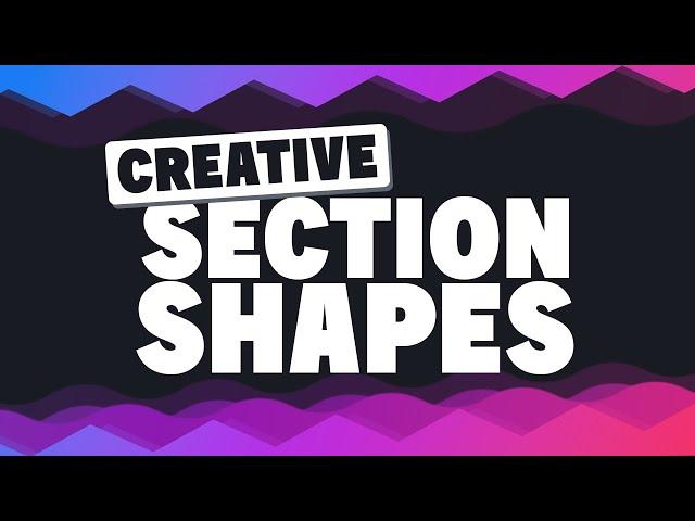 Spice up your site | Easy waves, angles, & other creative shapes with CSS