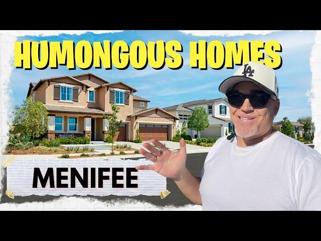 Huge Homes In Menifee CA | Big New Homes in Southern California Near Temecula CA