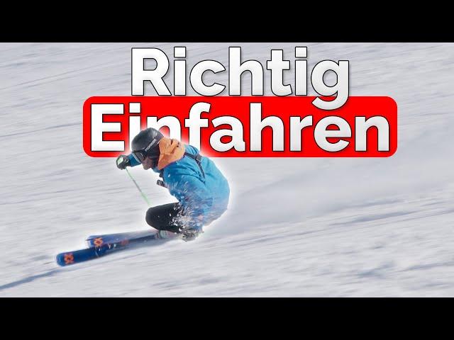 Richtig Einfahren Am 1. Skitag | Ski-Tutorial