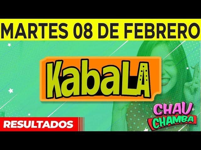 Resultado de kabala y Chau Chamba del Martes 8 de Febrero del 2022