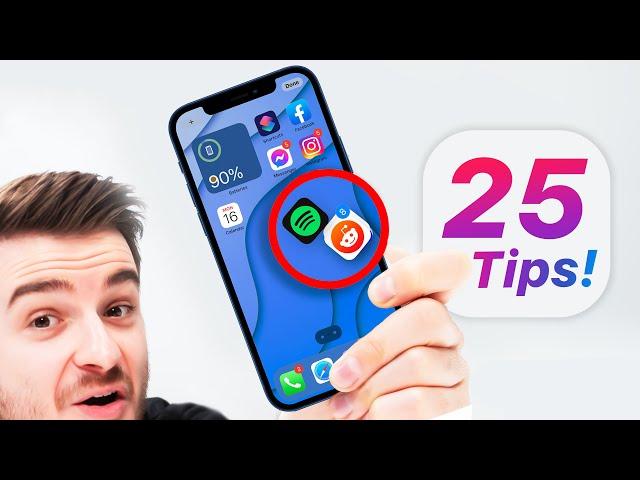 25 SECRET iPhone Tips!