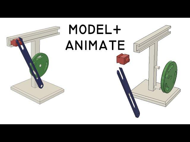 Fusion 360 Tutorial: Designing a Quick Return Mechanism from Scratch