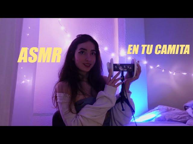 ASMR SUSURROS Y VOZ SUAVE En Tu CAMITA de OREJA A OREJA para DORMIR 